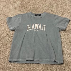 Brandy Melville shirt runs short